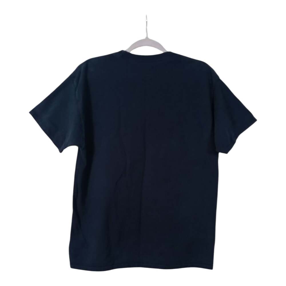Champion Navy Blue T Shirt Mens Size L Embroidered Logo Authentic Tee Y2K - Picture 2 of 8